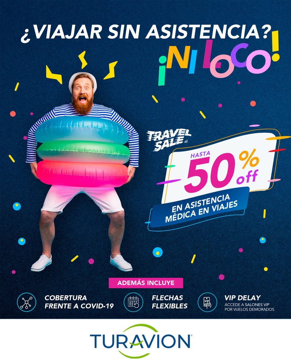 turavion's tweet photo. No te quedes sin tu Asistencia en Viajes ✈ y aprovecha este #TravelSale con hasta un 50% de descuento en Asistencia Travel Ace.
Cotiza tus viajes y asistencia junto a los mejores, Agencia de Viajes Turavion 😎
📧vacaciones@turavion.com

#TravelAce #Holidays #Businesstrip https://t.co/U900hYLgHg