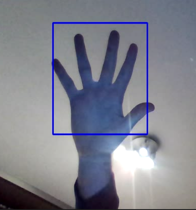 guardmypi's tweet photo. Wave to the camera 📸
Another method to unlock our system and has been tested is hand detection! Again, using HAAR cascades hands are detected in-frame and can be implemented to unlock the system. This also applies for any gesture you can think of! https://t.co/7Dx3S8w1e6