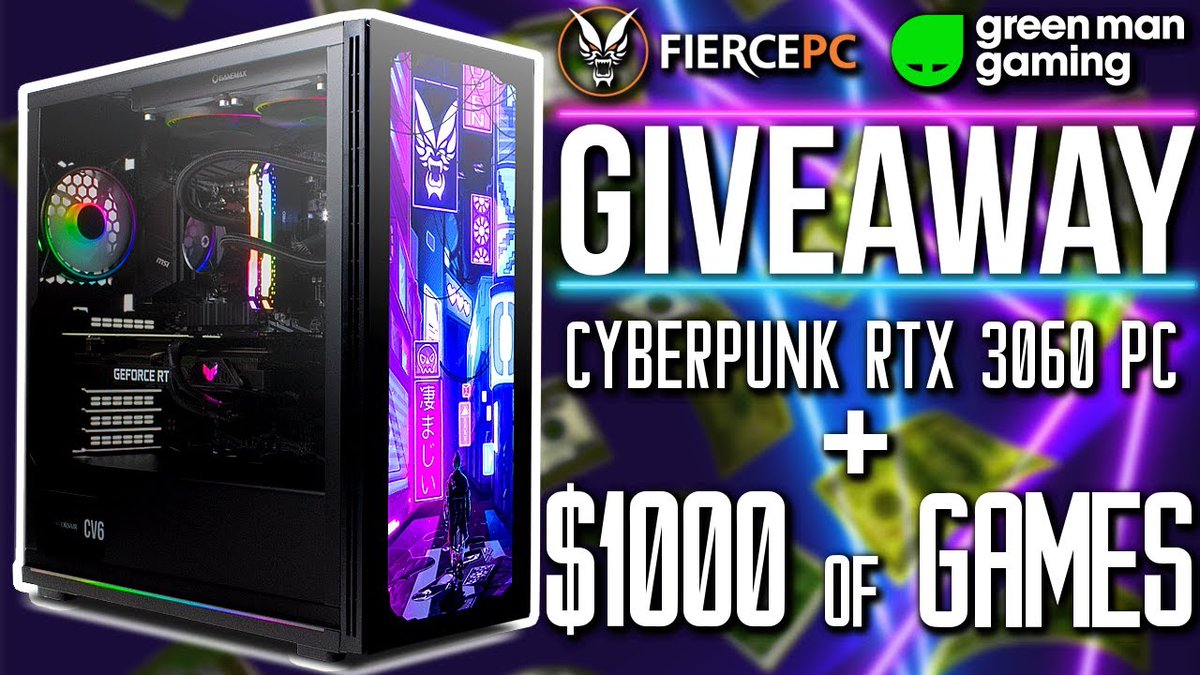 ColesyGaming's tweet photo. 🚨PC GIVEAWAY ALERT🚨
Not only a #FreePC from @FiercePC 🐲🔥 but also $1000 credit from @GreenManGaming 🤯 
Yep that's a lot of games!!!
Oh &amp; it's open WORLDWIDE 🌍🌎🌏🤯🤯
▶️ https://t.co/ODY6utWLi0 ◀️

#gamingpc #Giveaway #pcgaming #PC #pcgames #PCGamer #freepcday https://t.co/bGmPpoXsFy