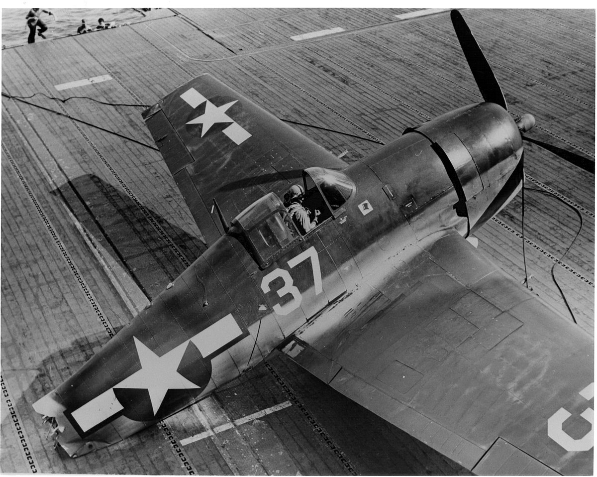 F6F3_1944-06-15_lost-tail-ussyorktown #BadDayFlying