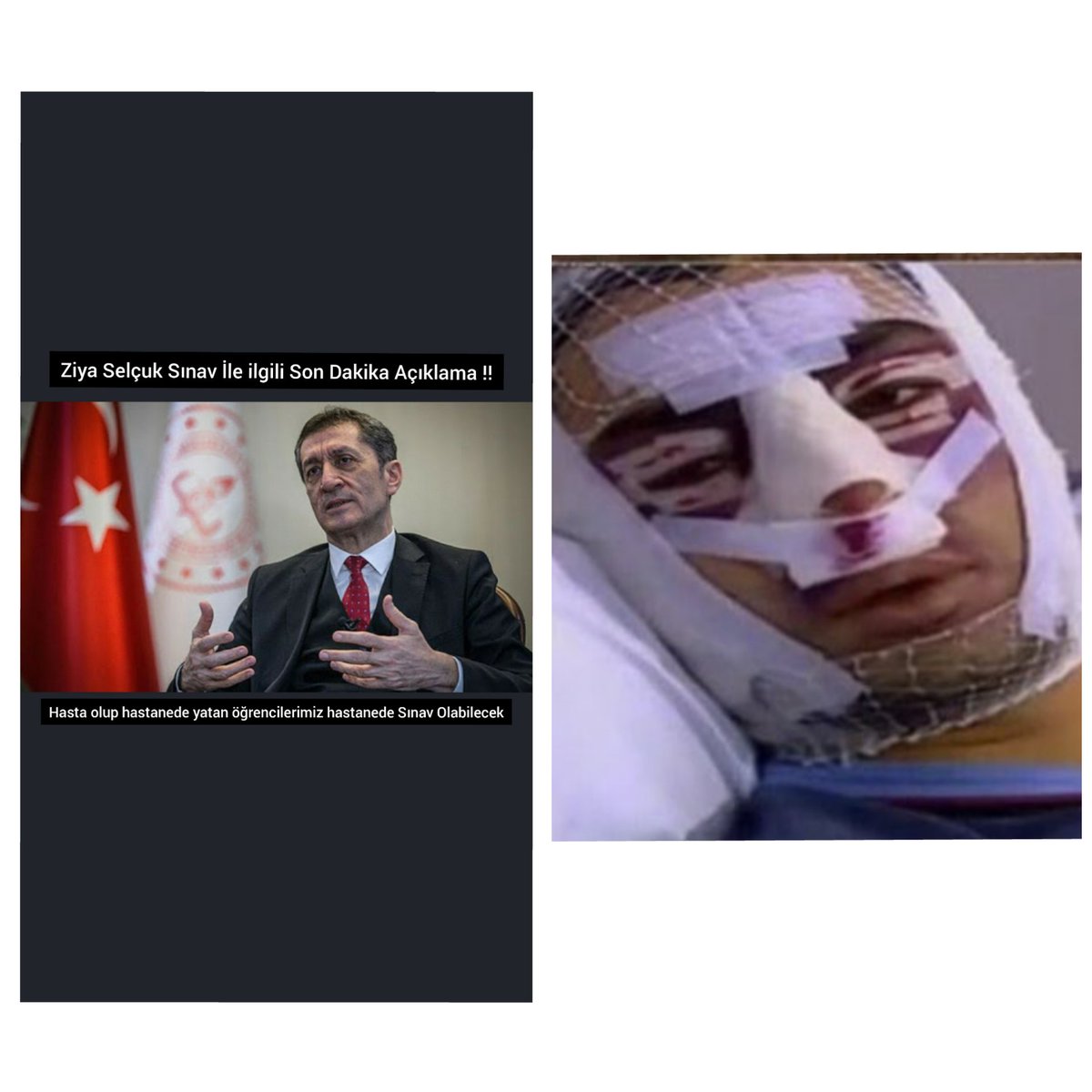 brahimHalilKe17's tweet photo. Mezarda Olsak Ziya Selçuk Gelir Kaldırır Sınava Gir der Oğlum Sonra Seni Rahat BırakırımO kadar Kral Adam;

#HearTheTurkishStudents https://t.co/YsdsYNrbus