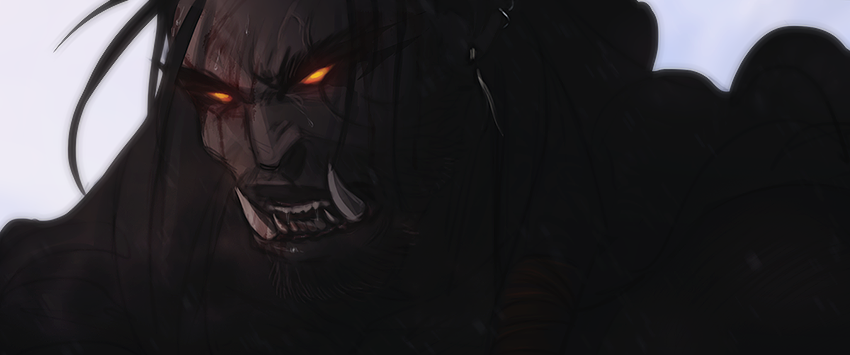 toklampa's tweet photo. older orc OC art; Brummog 💪 https://t.co/TqJhvYO0b5