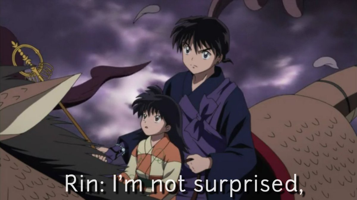 Natalie34787885's tweet photo. Rin always knew Sesshomaru is a kind person.
#Inuyasha #Inuyashafinalact #Sesshomaru #Rin #sessrin #Miroku #Sango #Kohaku #Shippo #Kirara #Kagome https://t.co/zNNYtBseQx