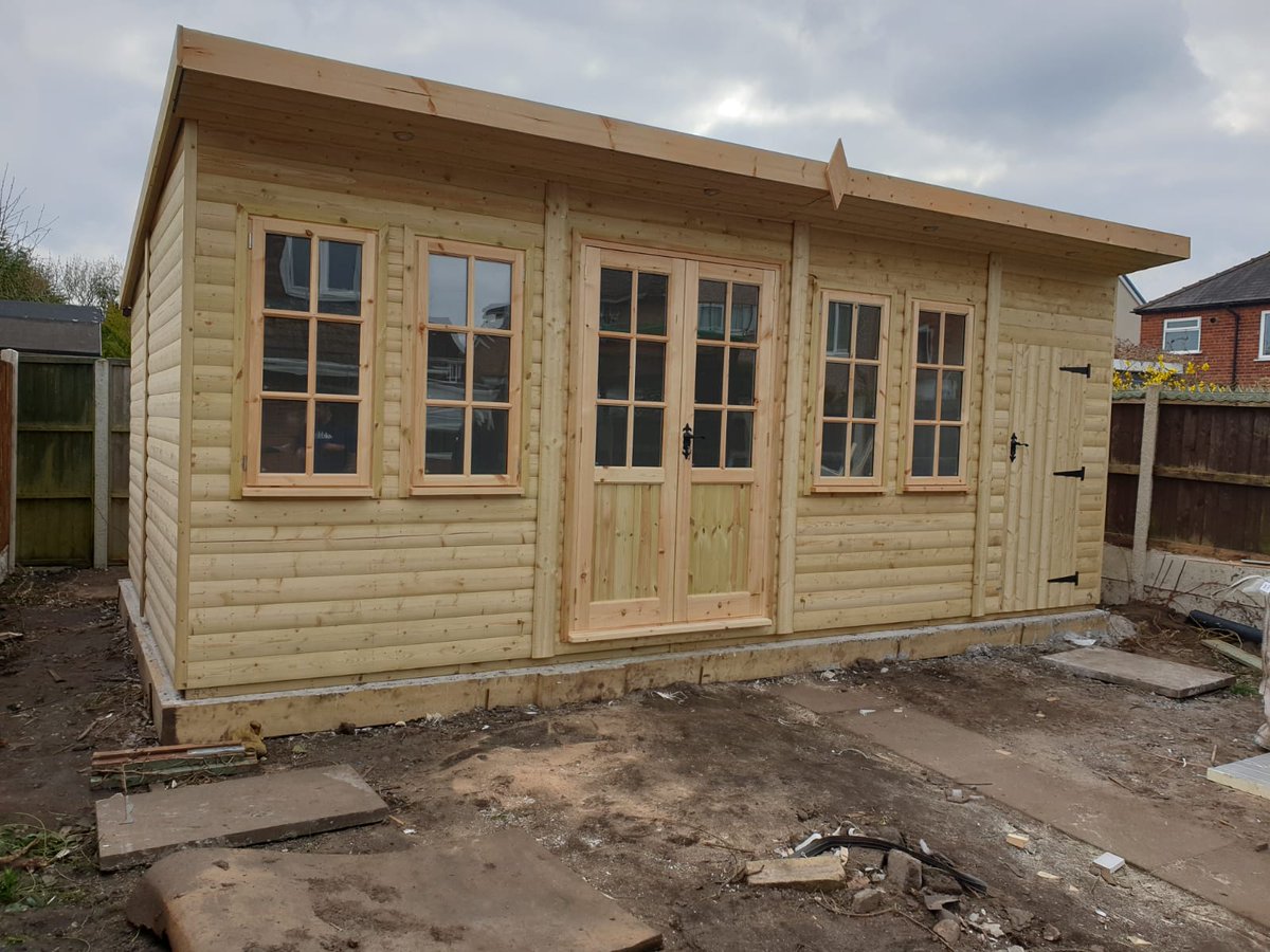 #worcestershirehour nearly finished a large insulated and lined room to be used as a second lounge, #mancave #gamesroom with pool table, dartboard, sofas, TV and bar! Every man's dream, and also storage room for supplies! #gardenbuilding #insideoutside