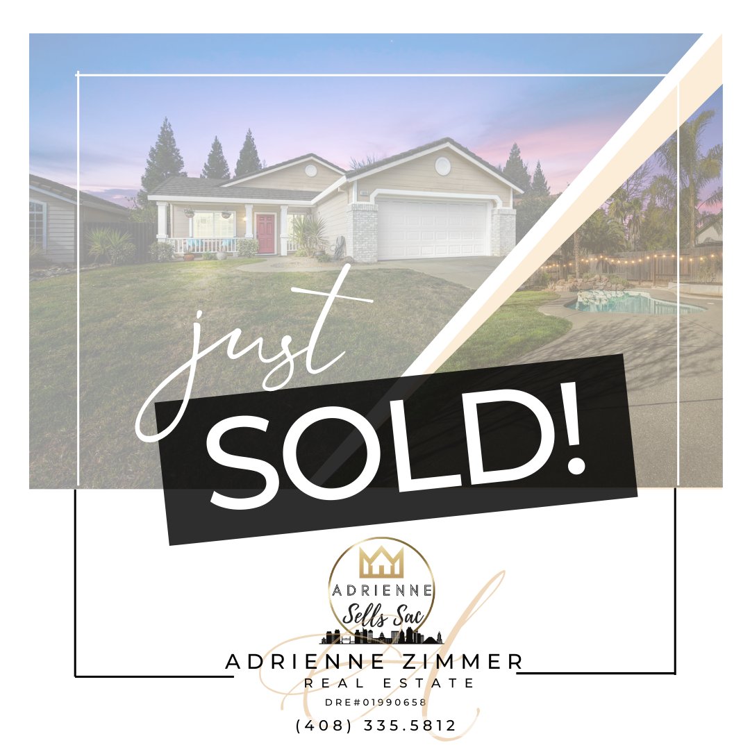 SacSells's tweet photo. 🌟Congratulations to my sellers that received multiple offers, and sold it for WAY more than they hoped for. Now onto the next adventure!!🌟

#sold #roseville #multipleoffers #overasking #AdrienneSellsSac #listingagent #happysellers #floridabound #westroseville #homesweetsold https://t.co/ouo4nozkVr
