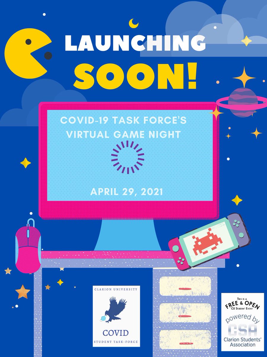 CUStudentSenate's tweet photo. https://t.co/eEtz0tdDl4 Please participate in the Student Covid-19 task force’s survey that determines which game will be used for their virtual game night! Use your voice and win BIG 🤩💪🏾 https://t.co/Odm3YZAIc4