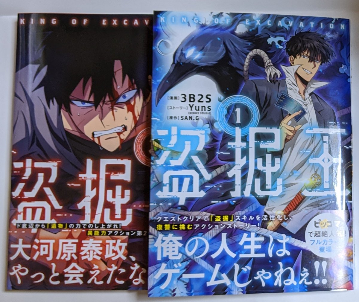 B B Pa Twitter 盗掘王 ピッコマ で好きな作品 盗掘王 が Comicwalker で連載始まったので もしかして と思ったら 角川系列のメディアファクトリーから コミック 同時発売されてた これ オススメ なので売れて欲しい