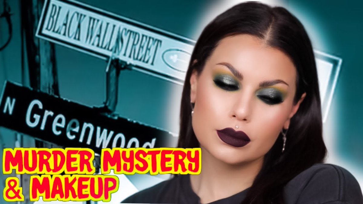 ManbaXocop's tweet photo. On Mondays we watch @BaileySarian #MurderMysteryMakeupmonday https://t.co/J3FSPmWIp4