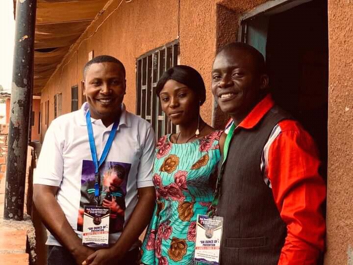 BuildToHelpFou1's tweet photo. We were invited to inaugurate the 3rd set of drug free Ambassadors @Heyick Sec. School Kauri. Performing the inauguration, Barr. Christopher admonished the Ambassadors to take their pledge seriously and make Kaduna a drug free society. https://t.co/zvtDxeFpDz