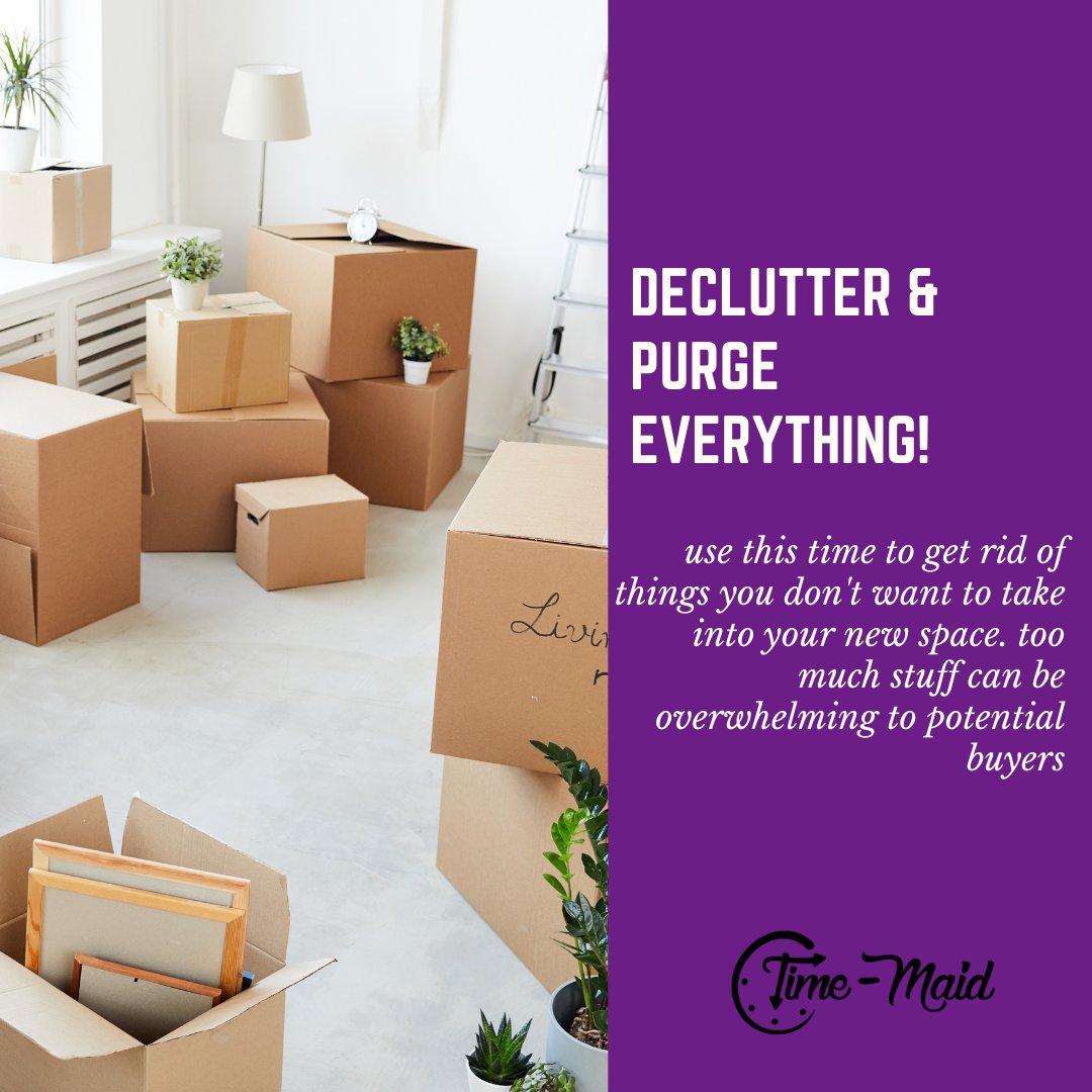 Timemaid's tweet image. 🤝 As a trusted partner of many local Tucson realtors, Move-in and Move-out cleans are one of our specialties!🏡 Ever wondered what it takes to set your home apart? ☑️ Here’s a few expert tips to get ready to list your home.