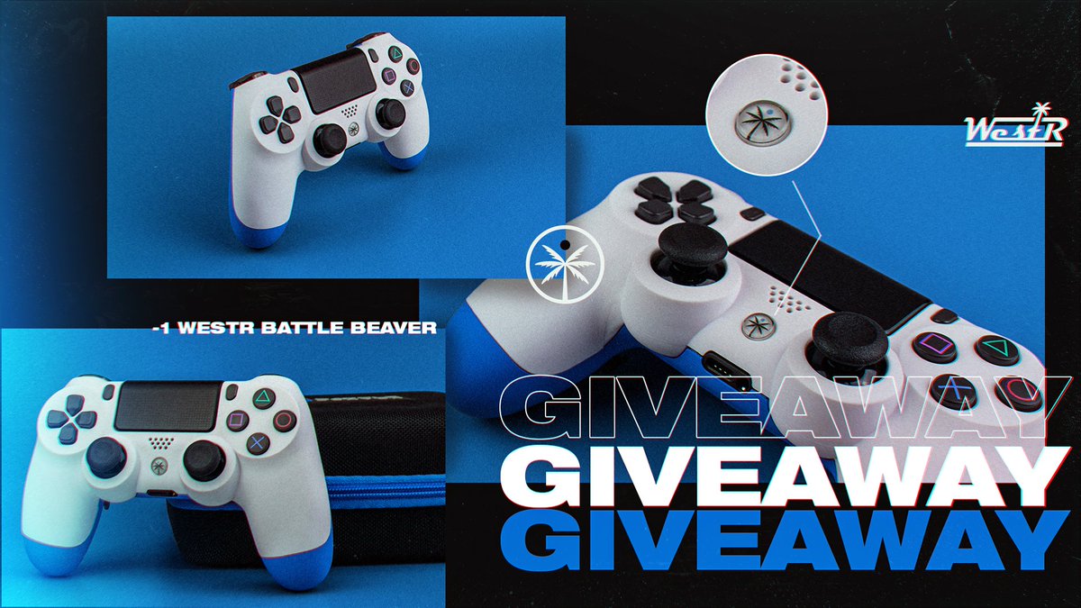 WestROfficial's tweet image. want in on a secret? 🔐
you can't go pro without a good controller. 🎮
here's an chance to take after @PaulEhx_ and @Vxnxm and secure a 1/1 #WestR🌴 controller courtesy of @BattleBeaverC 🔵!
💥 to enter -
♥ like this post
🔁 rt this post
💬 @ your duo below!
ends 03/29! 📅