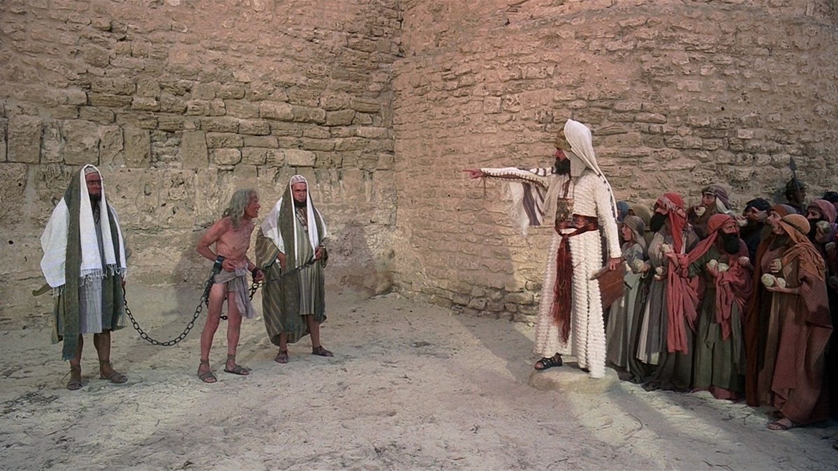 CineOda's tweet photo. La vida de Brian (1979). https://t.co/ZfPsEDQxfu