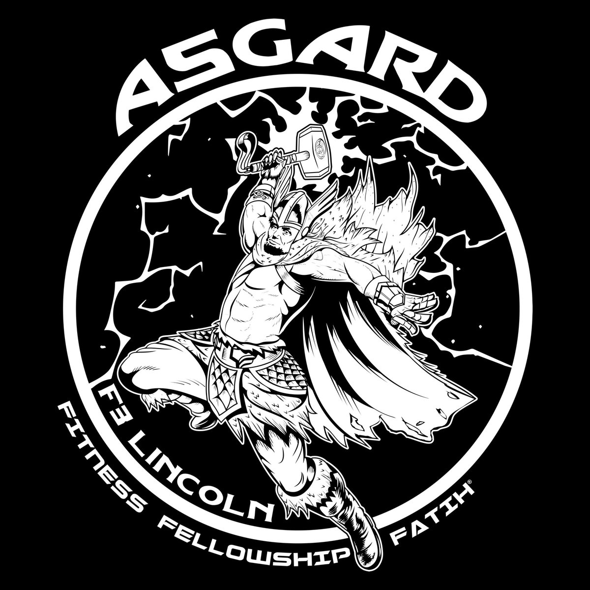 Newest #f3logosbysnickers hot off the presses for F3 Lincoln, NE AO <a href="/AsgardF3/">F3Asgard</a> !! #logos #mudgear #gearME #F3counts #f3gear @f3nation <a href="/F3Expansion/">F3 Nation Expansion</a>