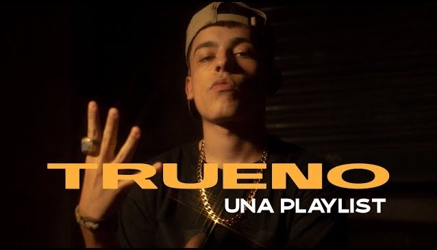 NUEVO <a href="/unaplaylist/">Una Playlist</a> 🎧 

<a href="/TruenoOficiaI/">TR1 ⛈</a> : “REPRESENTO LOS IDEALES DEL BARRIO, EL ARTE, SEGUIR UN SUEÑO”

👉 youtu.be/thQRs1Yyl-I