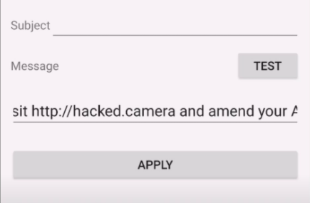 PaulMarrapese's tweet photo. I've been informed that someone is hacking into cameras and leaving a link to my site. This is *NOT* me doing this.

I can understand wanting to inform people, but this is invasive and I do not condone this sort of thing. https://t.co/Hj6ocb6qku