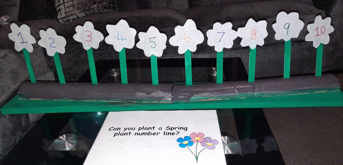 miss_shields89's tweet photo. In nursery at placement school and made this fun Spring numeracy activity 👌 #StrathPGDE #edutwitter #earlyyears #primaryteaching #numeracy https://t.co/0InmWuOuo2