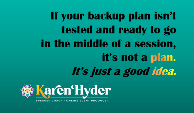 karenhyder's tweet photo. Can you recall a time when you tried to implement an untested plan? What did you discover? Please share! #elearningindustry #vilt #virtualclassroom #virtual #comptia #elearning #engage #learningguild #producer #blendedlearning #synchronous https://t.co/u4abAo4eWc