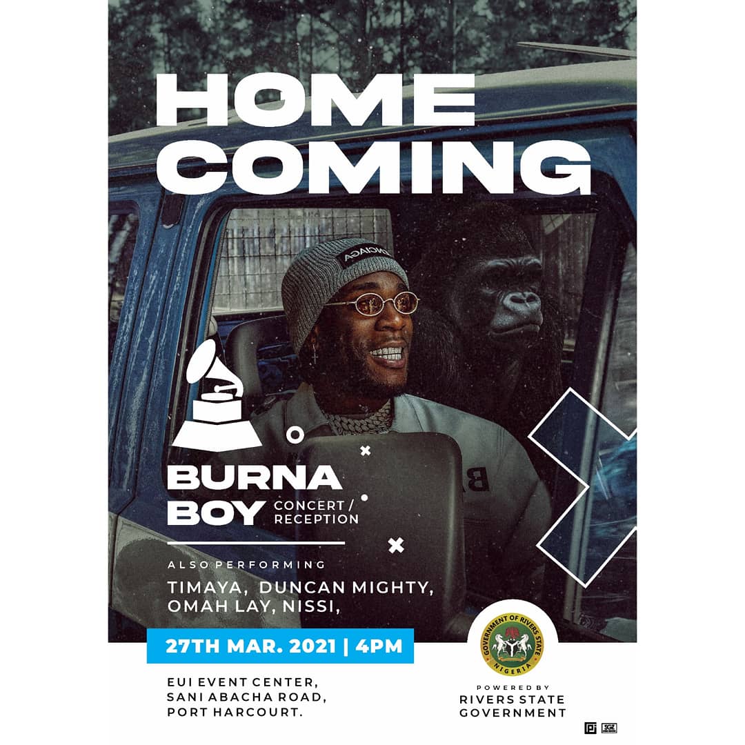 confydence_ekeh's tweet photo. @burnaboy  here is another design I did for your home coming.
We can't wait to have you 
@riversstategov 
#burnaboyPHhomecoming
#graphicdesign
#riversstategovernment
#odogwu 
#Burnaboy https://t.co/FQt8SJvzeI