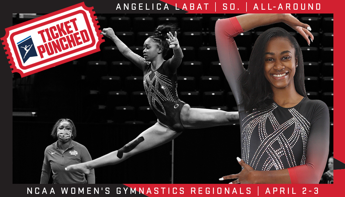 redbirdwgym's tweet photo. The 2021 MIC Gymnast of the Year is headed to TUSCALOOSA! Angelica Labat has punched her ticket to the NCAA Regionals and will compete as an individual in the all-around! #RedbirdProud https://t.co/qMurIbypLp