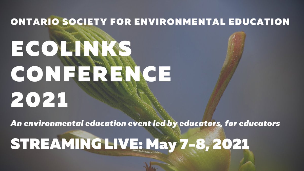 EnviroEducators's tweet photo. OSEE is so excited to announce that #EcoLinks2021 is now open for registration! Experience two days of amazing workshops offering diverse pedagogies and ways of knowing in relation to environmental education! 

Check it out here: https://t.co/zaU2TgH5RC

#EnviroEd #OutdoorEd https://t.co/jCjCZ3g3Uf