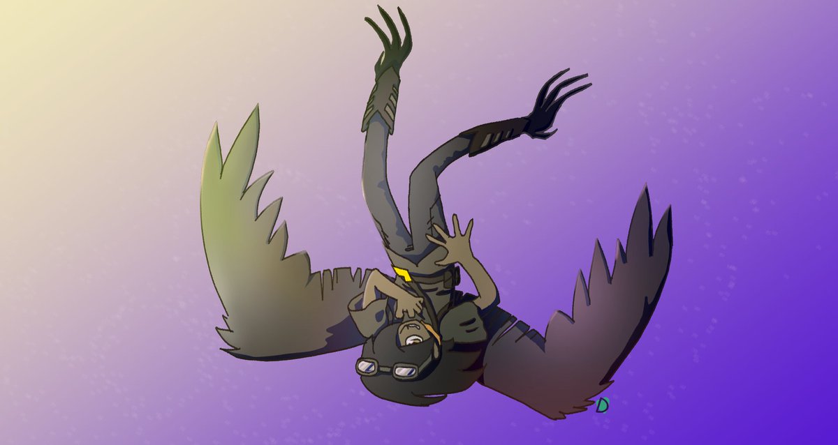 Cyrus fanart for Starlight! I think I like this purple and yellow combination too much.