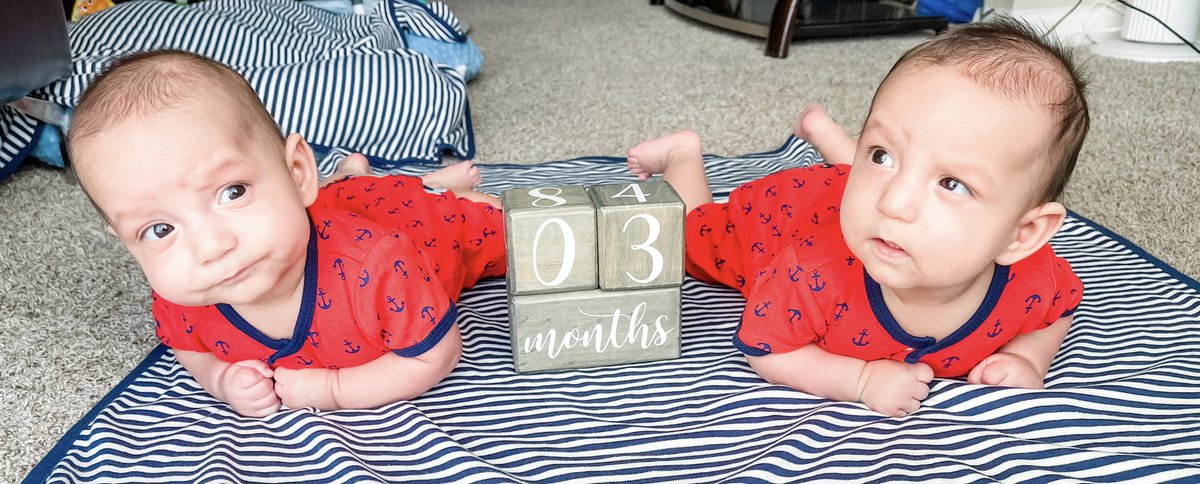 Nabilediego's tweet photo. My babies turned 3 months yesterday. 💙💙 https://t.co/n35YMlRZys