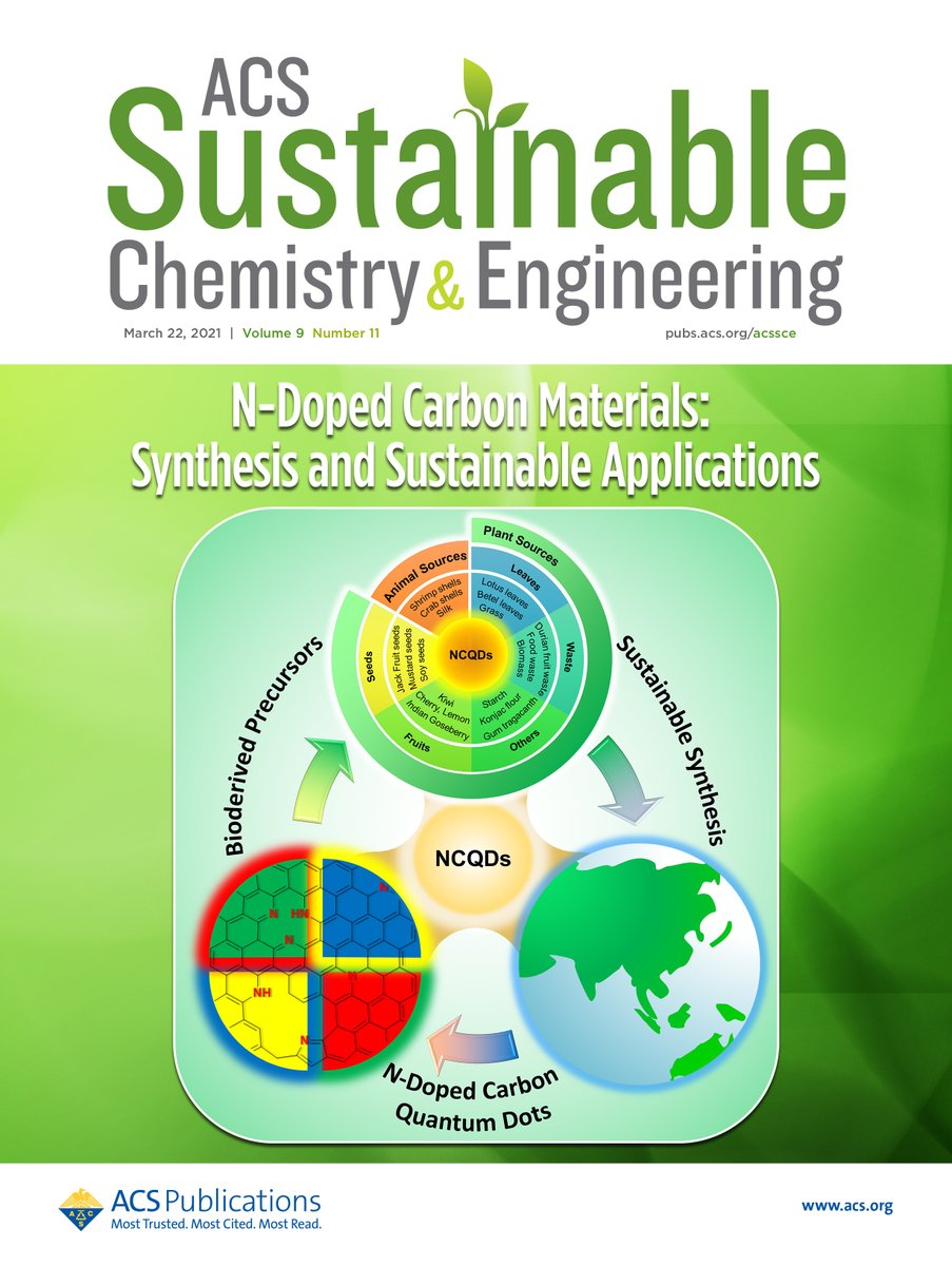 ACS Sustainable Journals (@acssustainable) on Twitter photo Looking for something to read tonight? Check out our latest Virtual Special Issue! "N-doped Carbon Materials: Synthesis and Sustainable Applications," with guest editorial from <a href="/DrManojBGawand1/">Prof. Manoj B. Gawande, FRSC, Doc (habil)</a> <a href="/MooresResearch/">Audrey Moores</a> and
Rajender Varma axial.acs.org/2021/03/22/n-d… Looking for something to read tonight? Check out our latest Virtual Special Issue! "N-doped Carbon Materials: Synthesis and Sustainable Applications," with guest editorial from <a href="/DrManojBGawand1/">Prof. Manoj B. Gawande, FRSC, Doc (habil)</a> <a href="/MooresResearch/">Audrey Moores</a> and
Rajender Varma axial.acs.org/2021/03/22/n-d…