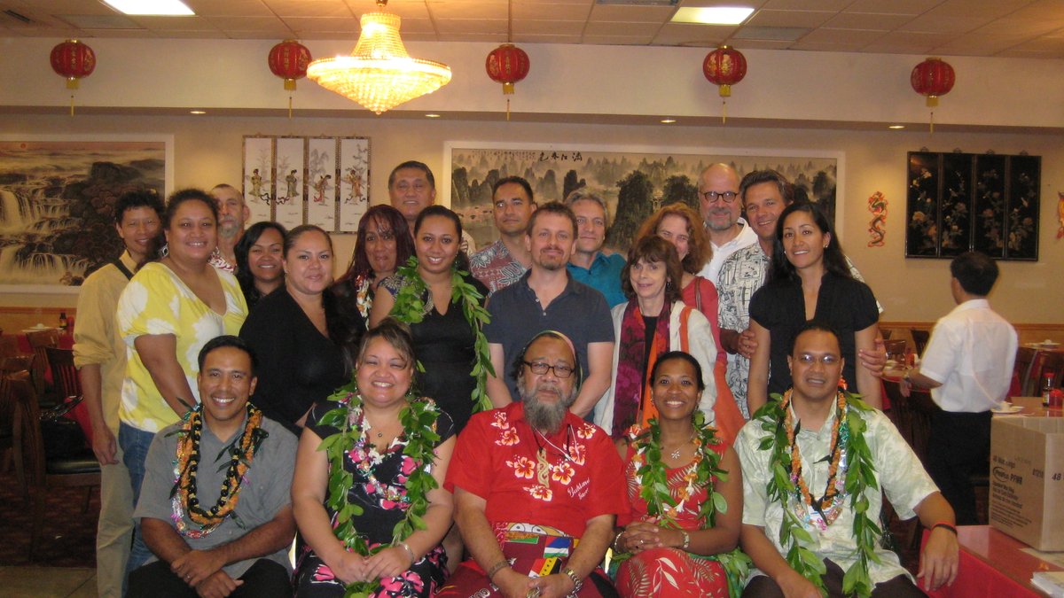 nativemanremade's tweet photo. Ten years ago I sat next to my hoa Rochelle Tuitagava‘a Fonoti as we celebrated the launch of a special journal issue on Indigenous anthropology we co-edited with  @TiLovesLiz.  I will miss her generosity, warmth, and aloha and will remember her now in ‘aha. A hui hou e ke hoa. https://t.co/8zc3WmXybz