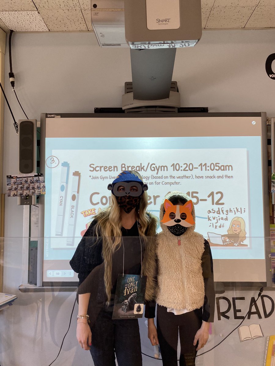 RileyMDBK's tweet photo. BOOK CHARACTER DAY! @n_gomes87  @mcgovern_carrie https://t.co/RkgN1jD5Nc