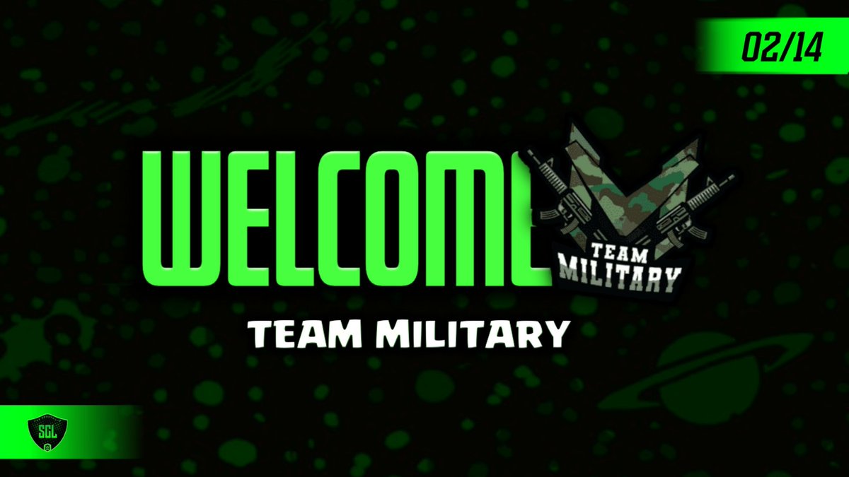 ⚔ | Invited Team 02/14 
🔰 | <a href="/TeamMilitaryGG/">TeamMilitarygg</a> 

See you in the Arena!