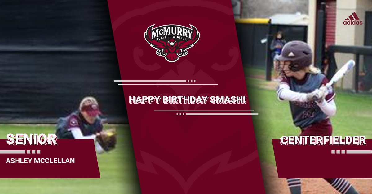 Happy Birthday to Senior Centerfielder Ashley McClellan!