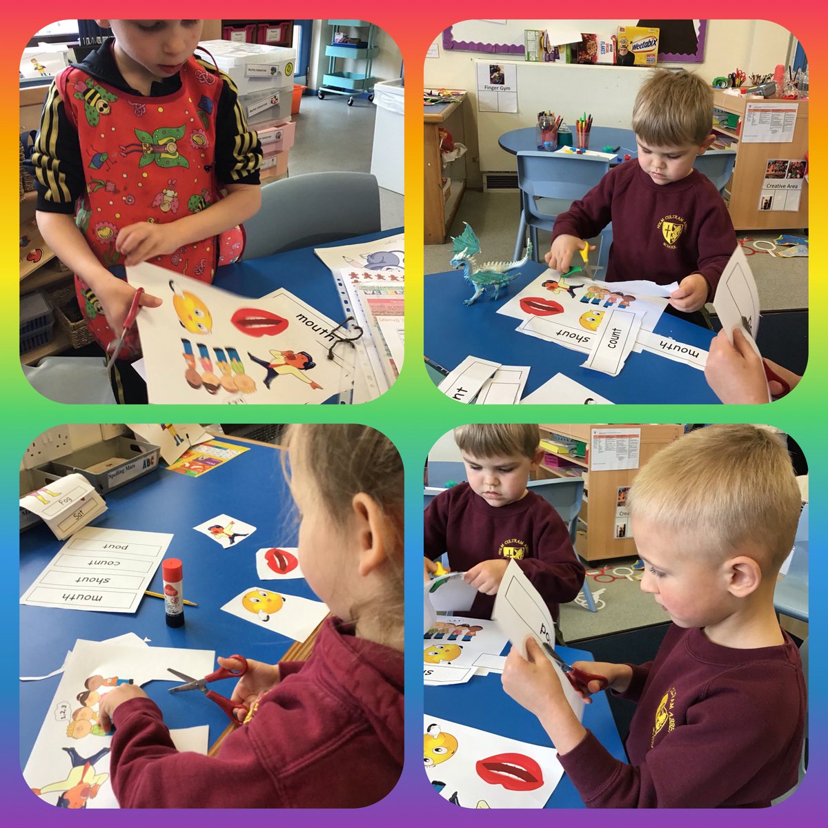 HCASchool's tweet photo. Stick, matching, segmenting and blending in phonics today in EYFS &amp; Yr1 https://t.co/NxPIcScRc3