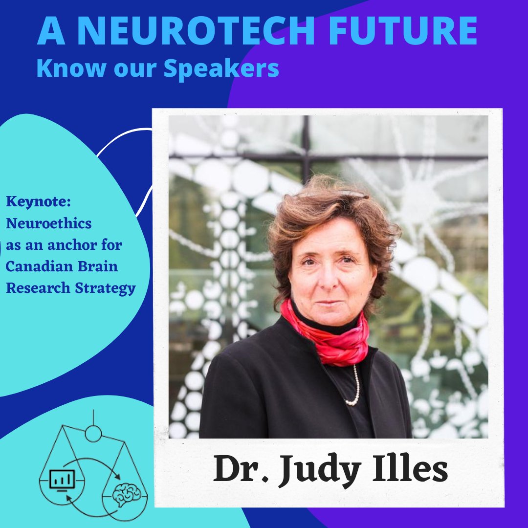 NTFuture's tweet photo. Know Our Speakers: Keynote
We are absolutely thrilled to announce that @JudyIlles will deliver the keynote address at #NTFuture on April 22. Dr. Illes will speak on 'Neuroethics as an anchor for Canadian Brain Research Strategy'. Register here to join us: https://t.co/k1eyDtH65X https://t.co/5b9QKb7fi8