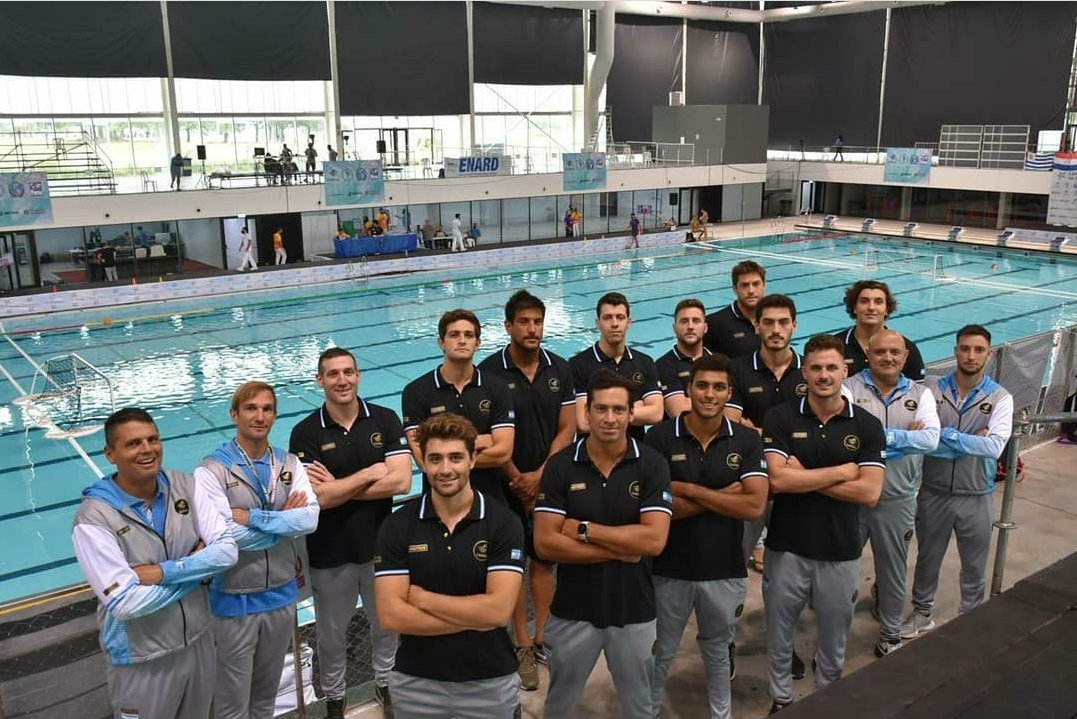 enardinfo's tweet photo. #PoloAcuatico Fecha1 Campeonato Sudamericano de #BuenosAires. #Argentina 36 #Paraguay 1. Mañana 8:30 hs. vs. #Chile y 19 hs. vs. #Uruguay #EquipoARG https://t.co/GgM25my2JV