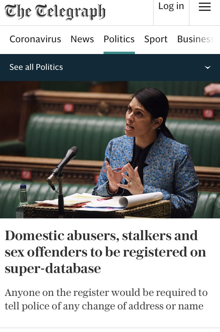 ISACnov2012's tweet photo. Finally good news on the #serialperps register for #domesticabusers & #stalkers . These serial offenders r the ones who go onto seriously harm & murder. Congratulations 🥳 to the campaigners. #Lifesaving https://t.co/CbvKvHyMJ1