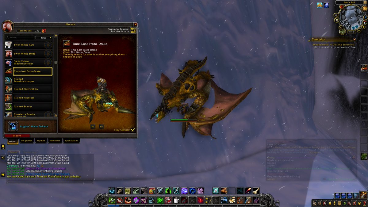buggzx's tweet photo. OMG
IT'S HAPPEED
I GOT IT
EEEEEEEEEEEEEEEE #timelostprotodrake #wow #mountfarming https://t.co/VW2pn8uXsT