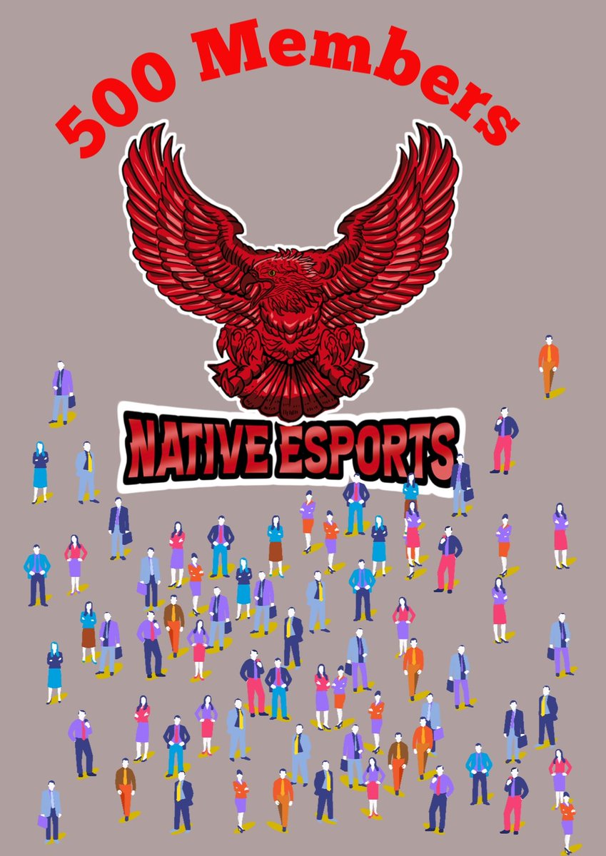 _NativeEsports's tweet photo. 500 MEMBERS🤯🥳🥰
Here's to another 500🍻
@WarChief311 
@IndigStreamers 
@NativesInFocus 
@N8TVChiefs 
@N8TVWarParty https://t.co/3ToNgVgdMO