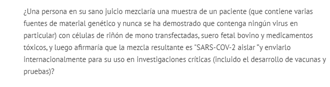 wada_3M's tweet photo. SE BUSCA!!🎯🎯

DONDE ESTAN LAS PRUEBAS BASE DE ESTA "PANDEMIA"?

Los FOI revelan que las instituciones de salud / ciencia de todo el mundo no tienen registro de aislamiento / purificación del SARS-COV-2, en ningún lugar, nunca

Actualizado .02/2021

🧐🧐

https://t.co/whCzOqHC7W https://t.co/KvwkUicUVM