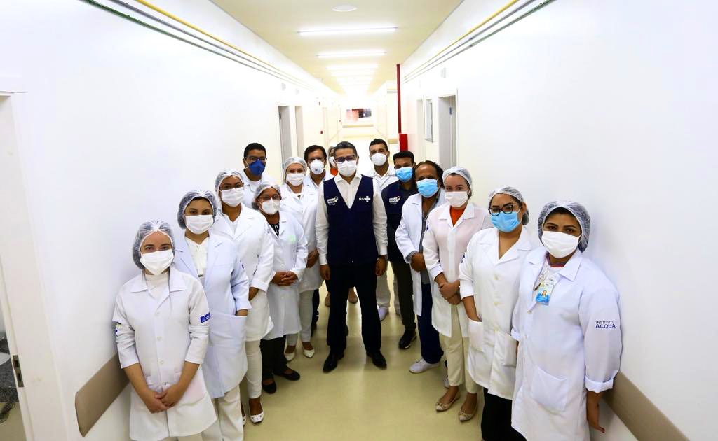 FlavioDino's tweet photo. Tudo pronto na nossa nova unidade de alta complexidade, para receber gestantes com coronavírus. Funcionará nesta semana. Seguimos ampliando estruturas e leitos com todas as nossas energias >> https://t.co/3YmIDIGOKQ