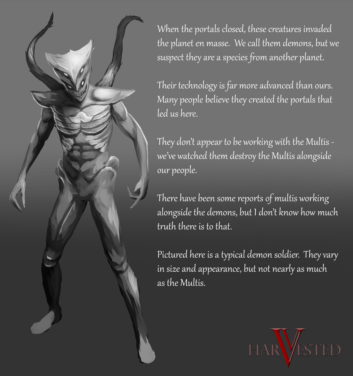 vashtagames's tweet photo. Some Demon concept art for Harvested.

https://t.co/r3OThMvUzf

#indiegames #strategygames #gamedev #newgames #pcgames #lore #conceptart #gameart https://t.co/e0wQVkZzTM