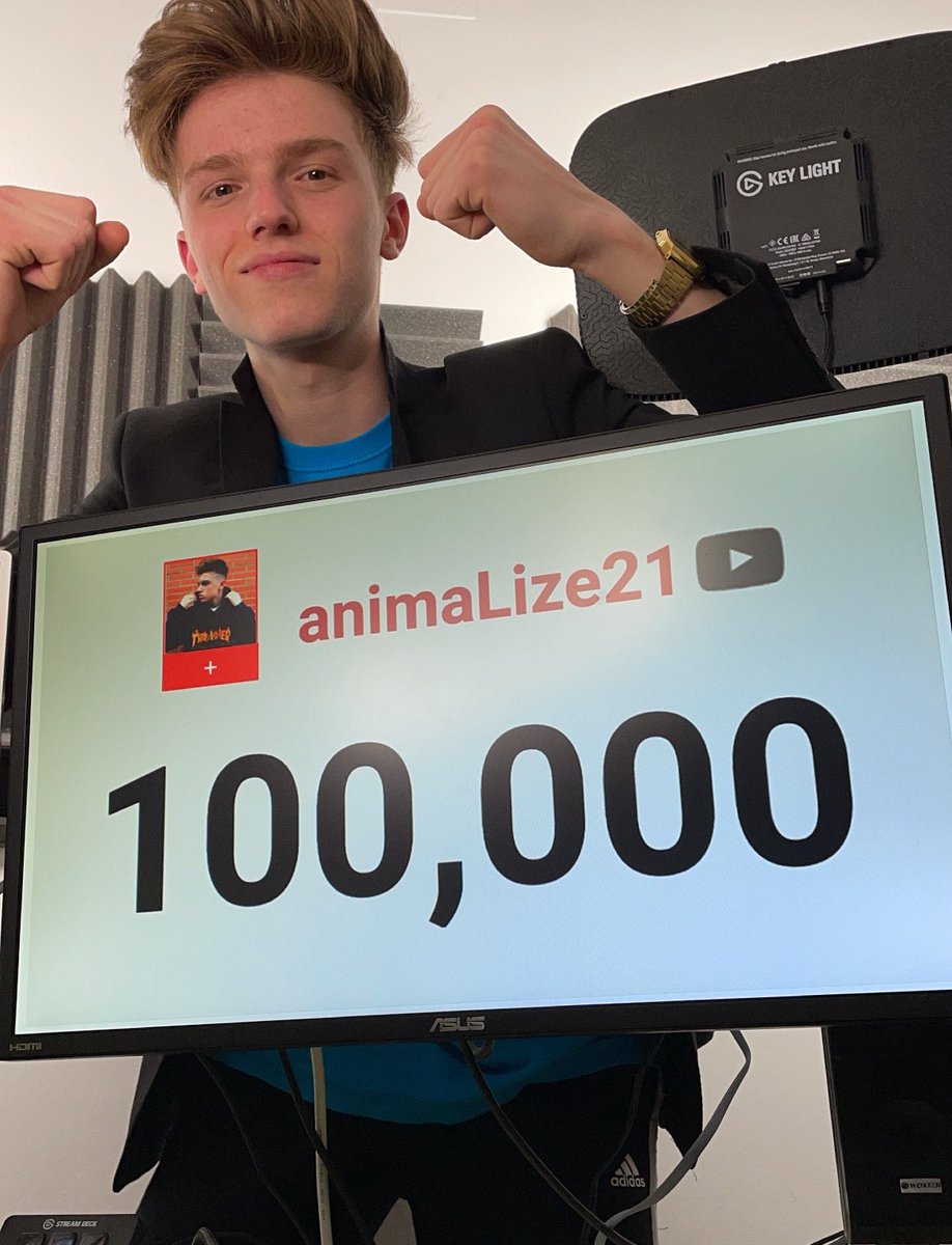 6 años persiguiendo este objetivo. Ha costado, pero aquí está 😍

100.000 suscriptores en YouTube ✅