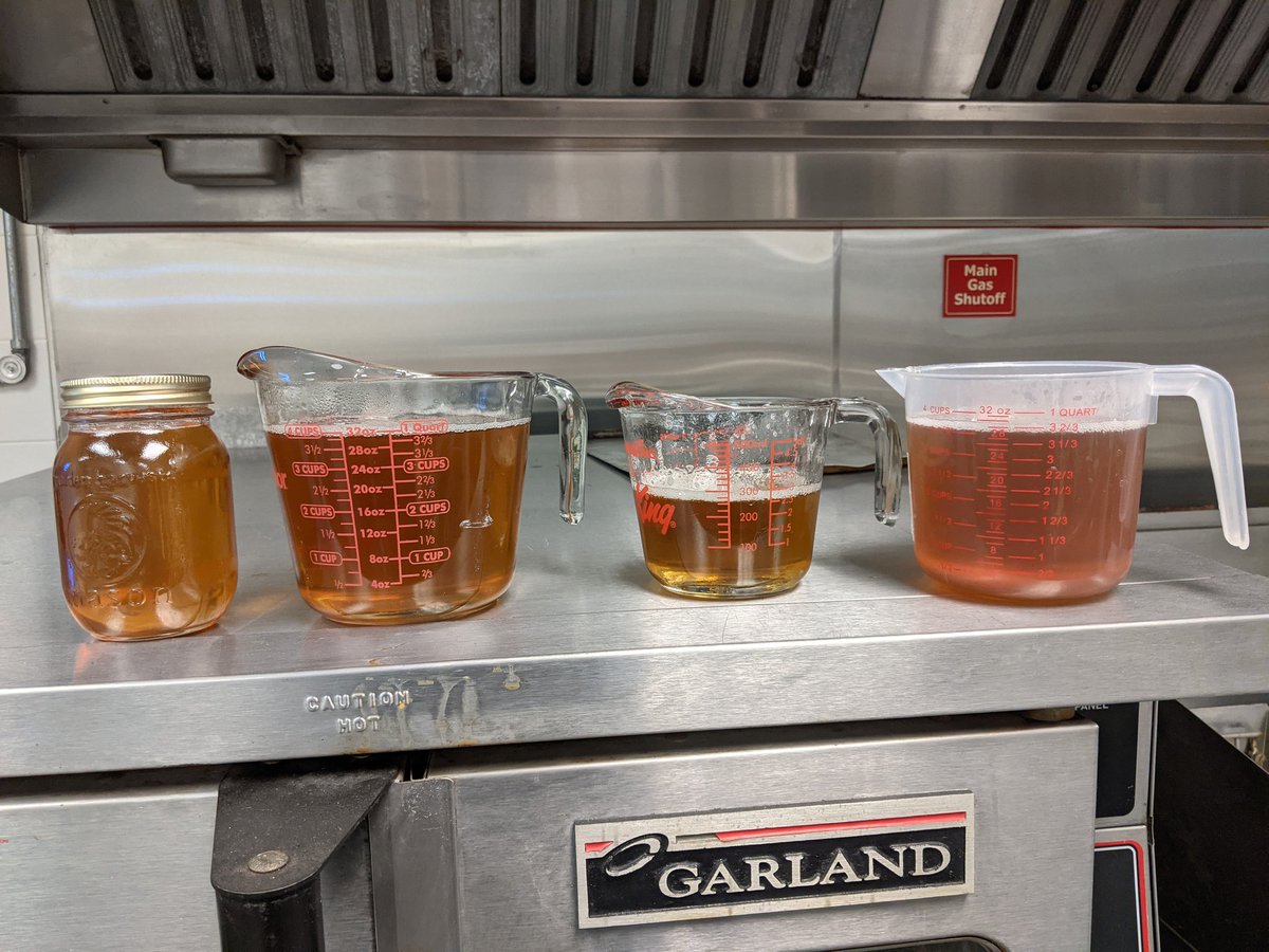 whsstimberlake's tweet photo. From 120 Litres to 3 Litres. We tried something new in CELP this year...tapping, collecting and refining our own maple syrup! We now know why it's so expensive!
#ExperientialEd #CELP #MapleSyrup #TreeToTable #selfsustaining #reciprocity https://t.co/kgwktw7Yg7