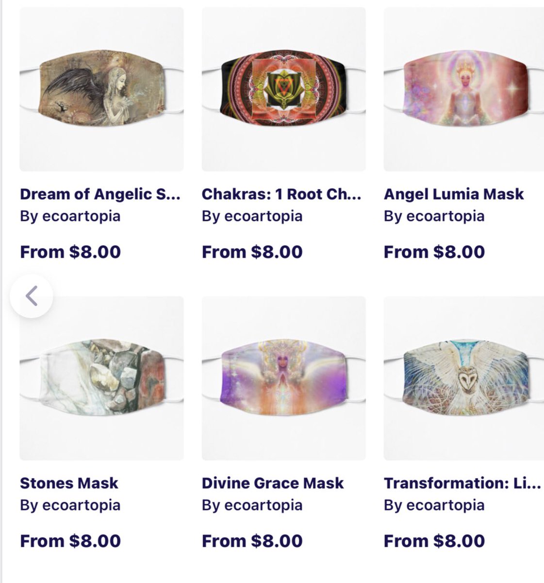 ecoartopia's tweet photo. Get 15% everything in the @ecoartopia shop! Use code MAGIC15 till 3/25! #visionaryart #masks #MaskUp #MaskUpMondays https://t.co/LUOeh3tVlN