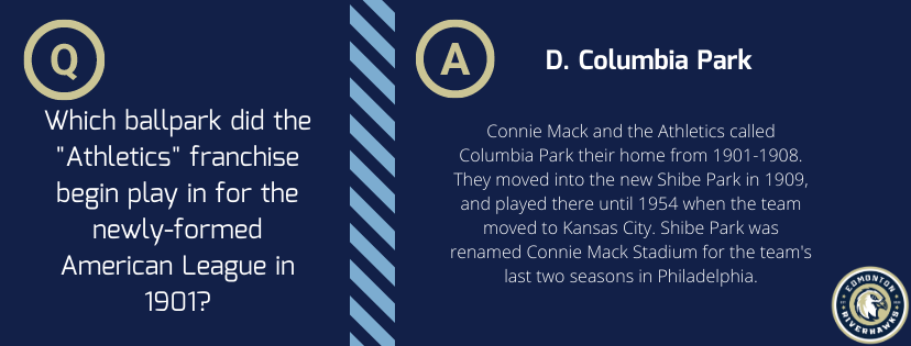 EdmRiverhawks's tweet photo. Thanks everybody for participating in last week's #TwitterTriviaTuesday ! @balaneski , you've got yourself a pair of ticket vouchers my friend! Shoot us a DM at your convenience 🥳⚾️🥳 https://t.co/dQmznY08P6