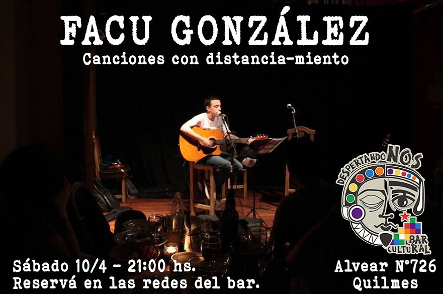 Facus_Gonzalez's tweet photo. ¡Volvemos al ruedo!
Y dónde podía ser sino en @DesperBar 🎉 
.
📅 Esto será el sábado 10 de abril a las 21:00 hs.
.
😷 ¡No cuelgues que la capacidad es súper limitada, posta!
Reservá con tiempo por mensaje privado a las redes de @DesperBar https://t.co/R5npKZ1kRd