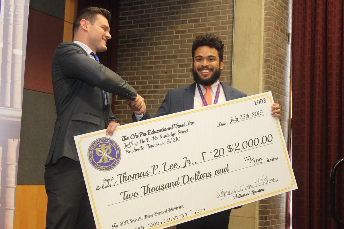 Scholarship and fellowship applications are still open! Make sure you start yours today and beat the deadline of May 1st. 

Last year, The Chi Psi Educational Trust awarded nearly $145,000, so visit the link below to explore options and apply!

MORE: chipsi.org/scholarships-f…
