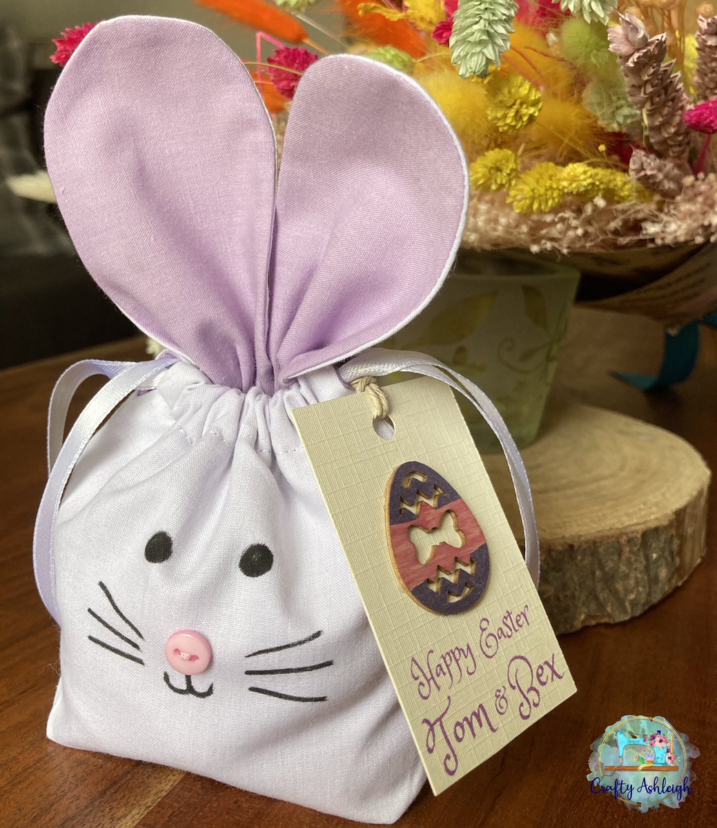 THE BUNNIES ARE BACK!

The @craftyashshop Easter Bunny Bags are back in stock, now featuring luscious lilac!
Limited numbers remaining on these little cuties, so get in early before they hop off the virtual shelves again! Last orders for Easter delivery will be Friday 26th March!