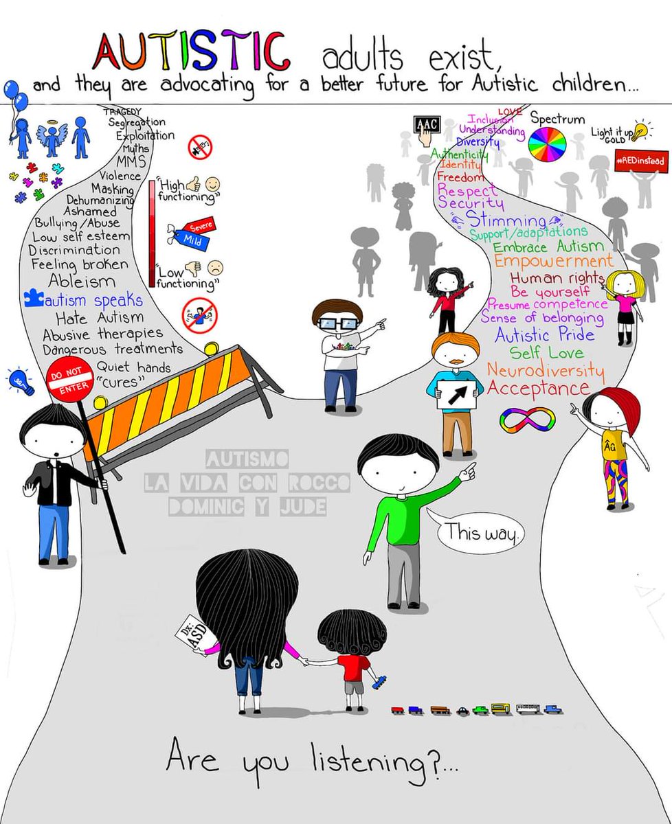 jotwyman's tweet photo. Sharing, as Autism Awareness week is coming up. 'Tho it's not awareness / acceptance, that's needed, it's inclusion, & celebration. #AutismAwarenessWeek #Neurodiversity #autistic #autismo #inclusion #autisticnotbroken #differentisbeautiful
https://t.co/bgWxc8GbCM https://t.co/LdzThKT6w9