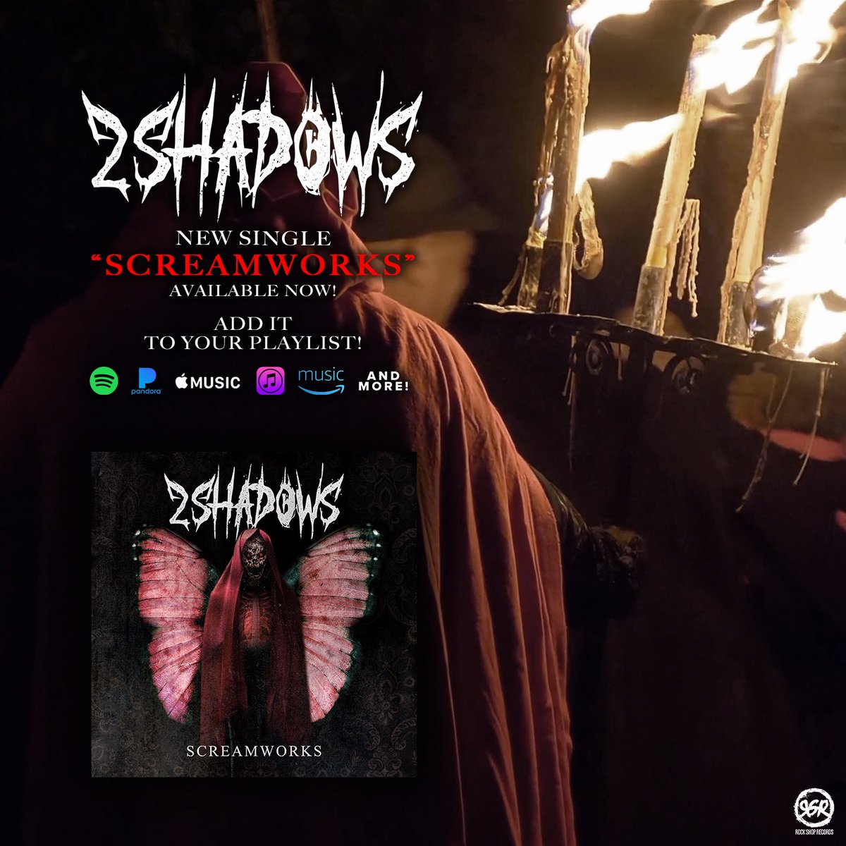 2Shadowsband's tweet image. Oh Monday's, if you need some motivation to get you through the week then ADD our NEW SINGLE, "Screamworks" and the @Spotify Editorial Playlist #newcore to your Music Library!  LINK IN BIO! 
.
.
.
#2shadows #screamworks #rockshoprecords #spotify #newsingle #metal