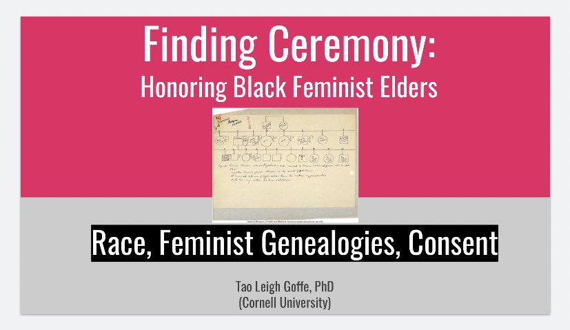 taoleighgoffe's tweet photo. Many thanks to the @TheNewSchool organizers and my co-panelists for a rich discussion on the influence of M. Jacqui Alexander and Sylvia Wynter. https://t.co/RGKzENmB9R